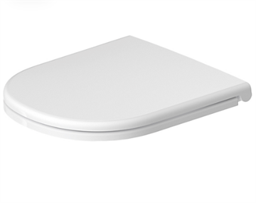 Duravit D-code toiletsæde med softclose. Hvid